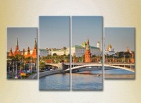 Картина Rainbow Polyptych View of the Kremlin 03 (2718112)