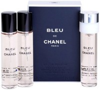 Парфюмерный набор для него Chanel Bleu de Chanel EDT 3x20ml Refill