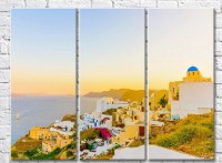 Pictură Rainbow Thira Island at Dawn (3469167)