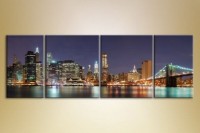 Картина Gallerix Polyptych 4 New York (1430803)