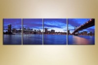 Картина Gallerix Polyptych 4 New York Bridges (1430812)