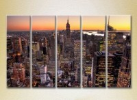 Pictură Gallerix Polyptych Empire State Building 03 (2224555)