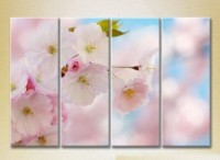 Pictură Gallerix Polyptych Sakura Flowers (2932372)