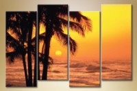 Картина Gallerix Polyptych sea sunset (1529784)