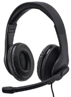 Наушники Hama HS-USB300 Black (139924)