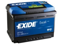 Автомобильный аккумулятор Exide Excell EB740