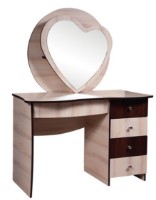 Туалетный столик КМК Магия 5Я Дуб Шамони/Орех Шоколад (0398)