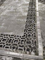 Ковёр Eko Hali Bianca Deri 02 Grey Silver 0.80x1.50m