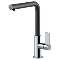 Baterie bucătărie Franke Neptune Evo Chrome/Black (115.0373.930)