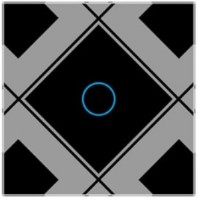 Întrerupător smart Livolo VL-C700ZW-12 Black