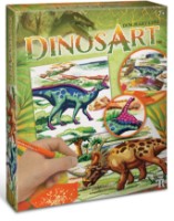 Pictură din pietricele DinosArt Dazzle-by-Number (15051)