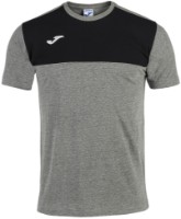 Tricou pentru copii Joma 101107.281 Melange/Black XS
