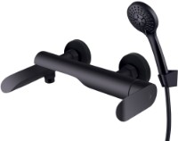 Смеситель для душа Rubineta Ultra-10/K BK SW (U1KP68)