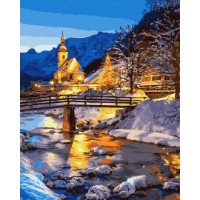 Картина по номерам Art Gallery Premium Winter's Tale 40x50cm (GX30889)