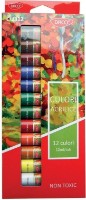Vopsele de artă Daco Acrylic 12 Colors 12ml (CU312)