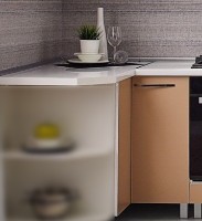 Bucatarie modulara Ambianta Fresh 900 Cappuccino