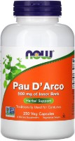 Пищевая добавка NOW Pau D'Arco 500mg 250cap
