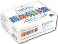 Художественные краски Nevskaya Palitra Decola Acrylic Gloss 12 Colors 20ml