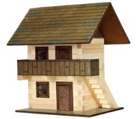 3D пазл-конструктор Walachia Grain Storage (W06) 