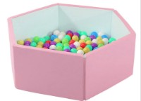 Сухой бассейн Hobby Tree Hexagon Pink HBS18089