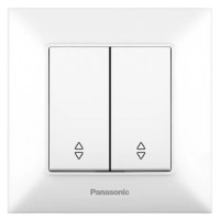 Выключатель Panasonic Arkedia Slim (WNTC00112WH)