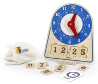 Детские часы Viga Learning Clock (44547)