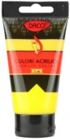 Vopsele de artă Daco Acrylic Medium Yellow 75ml (CU375GM)