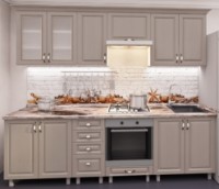 Кухонный гарнитур Bafimob Iulia MDF 2.6m Dub Konkordiya