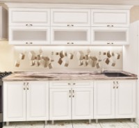 Кухонный гарнитур Bafimob Modern MDF 1.8m glass Dub Polyarnyi