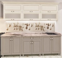 Кухонный гарнитур Bafimob Modern MDF 2.0m glass Dub Konkordiya/Alebastr