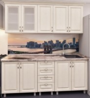 Bucătărie Bafimob Lena MDF 1.6m Alebastr