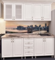 Кухонный гарнитур Bafimob Lena MDF 1.6m Dub Polyarnyi