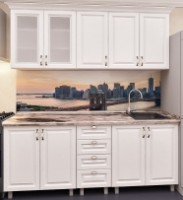 Кухонный гарнитур Bafimob Lena MDF 2.0m Dub Polyarnyi