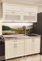 Кухонный гарнитур Bafimob Modern MDF Mini 1.6m Alebastr        