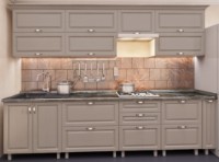 Кухонный гарнитур Bafimob Quadro MDF 3.0m +tandembox Dub Konkordiya