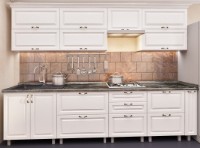 Кухонный гарнитур Bafimob Quadro MDF 3.0m +tandembox Dub Polyarnyi