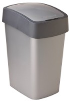 Coș de gunoi Curver Flip Bin 10L Gray (186133)