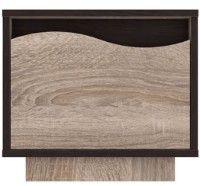 Прикроватная тумба Yasen Женева 1Ш Дуб Сонома Трюфель/Венге Магия