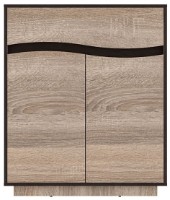 Comodă Yasen Женева 1Ш2Д Wenge magic/Stejar Sonoma Truffle