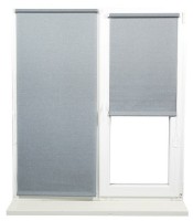 Рулонные шторы Dekora Melange 744 Grey Nobil 0.70x1.70m