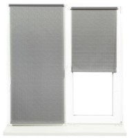 Рулонные шторы Dekora Shantung 519 Dark Grey 0.70x1.7m