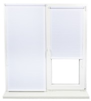 Rolete textile Dekora Shantung 800 Ivory 0.45x1.7m