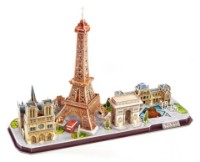 3D пазл-конструктор CubicFun Paris Led (L525h)