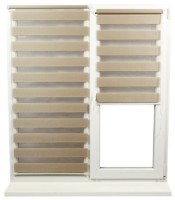 Рулонные шторы Dekora Day Night BH-02 Cafe/Latte 0.70x2.10m