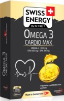 Жирные кислоты Swiss Energy Omega-3 Cardio max 30caps
