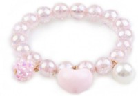 Brăţară pentru copii Great Pretenders Pink Heart Bobble (84083)