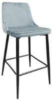 Барный стул Deco Clasic Light Blue/Black Legs