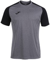 Tricou pentru copii Joma 101968.251 Melange Grey/Black XS