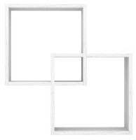 Raft de perete Fabrik Home Small 4 Alb Frasin