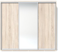 Шкаф-купе Fabrik Home 2400 1 зеркало Дуб Сонома 240x60x216cm